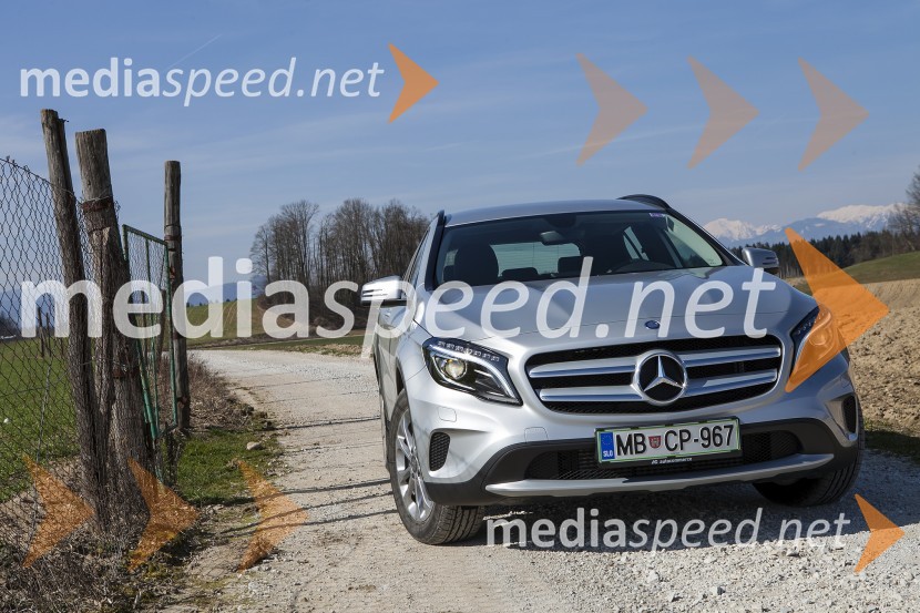 Novi Mercedes Benz razred GLA, slovenska predstavitev
