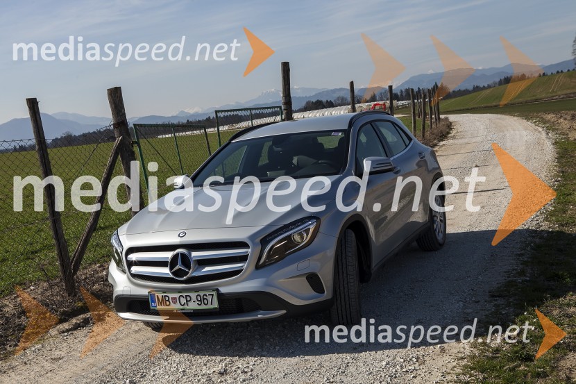 Novi Mercedes Benz razred GLA, slovenska predstavitev