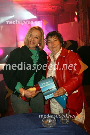 Milena Župančič, igralka in ambasadorka UNICEF-a in  Dragica Petrovič, producentka in režiserkaDobrodelni koncert UNICEF