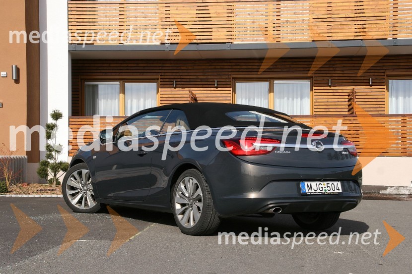 Opel Cascada 1.6 SIDI Cosmo Opel Cascada 1.6 SIDI Cosmo, mediaspeed test