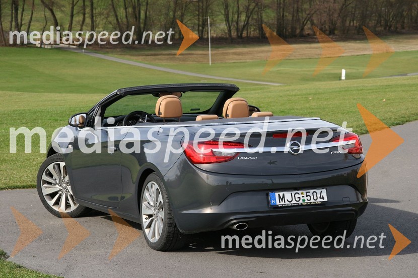 Opel Cascada 1.6 SIDI Cosmo Opel Cascada 1.6 SIDI Cosmo, mediaspeed test