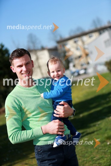  Matej Žagar, speedwayist;  Felix ŽagarMatej Žagar z družino