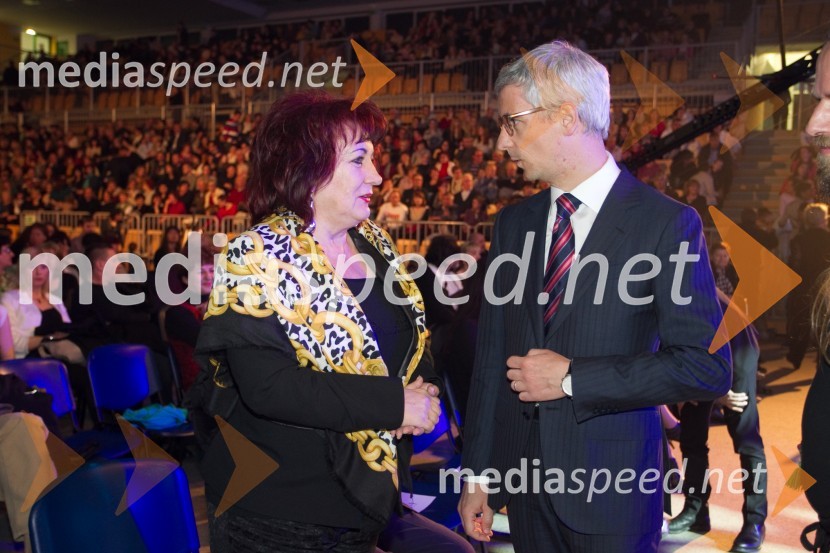  Vlasta Nussdorfer, varuhinja človekovih pravic; dr. Jernej Pikalo, minister za izobraževanje, znanost in športArt-down-up, dobrodelni koncert