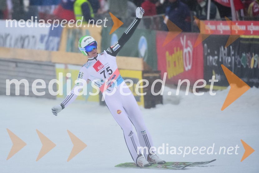  Peter  Prevc, smučarski skakalecPlanica 2014, nedelja, tekma