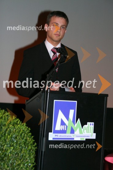 Mitja Terče, predstavnik podjetja TUŠRazglasitev naj meščanke in naj meščana Novega mesta