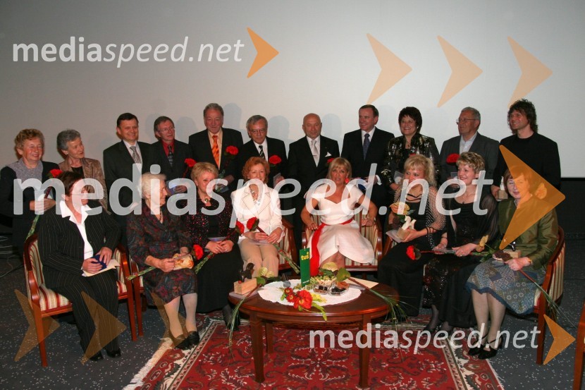 Naj meščani in meščanke med leti 1997-2005, nominiranci za Naj meščana in meščanko 2006, Naj meščan in meščanka 2006 in Jasna Šinkovec, urednica časopisa Novi MedijRazglasitev naj meščanke in naj meščana Novega mesta