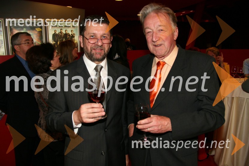 Jože Preskar, načelnik Upravne enote Novo mesto in Anton Škerlj, Naj meščan Novega mesta 2002Razglasitev naj meščanke in naj meščana Novega mesta