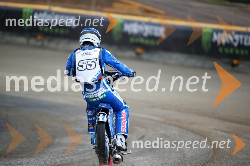  Matej Žagar, speedwayist (Slovenija)Speedway GP 2014, VN Nova Zelandija, uradna predstavitev voznikov in prvi prosti trening