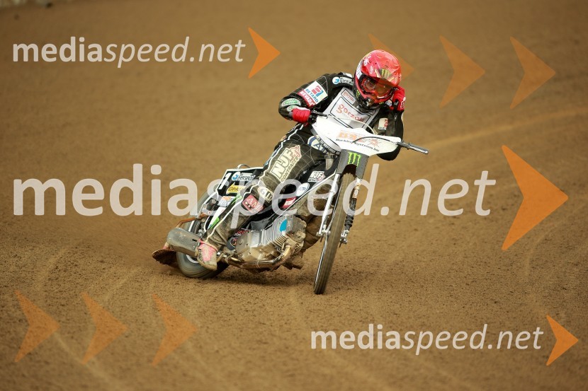  Tai  Woffinden, speedwayist (Velika Britanija)Speedway GP 2014, VN Nova Zelandija, uradna predstavitev voznikov in prvi prosti trening