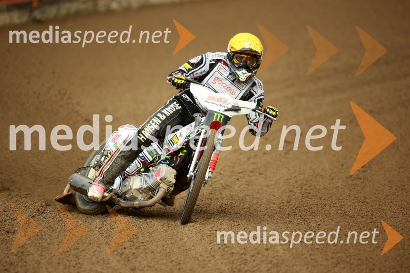  Niels-Kristian  Iversen, speedwayist (Danska)Speedway GP 2014, VN Nova Zelandija, uradna predstavitev voznikov in prvi prosti trening