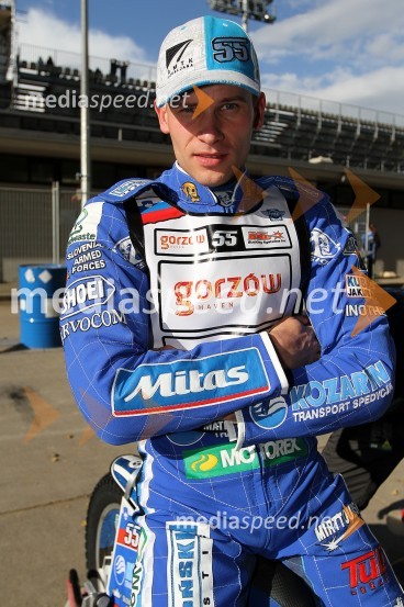  Matej Žagar, speedwayist (Slovenija)Žagar zadovoljen z delovanjem motorjev pred prvo dirko sezone