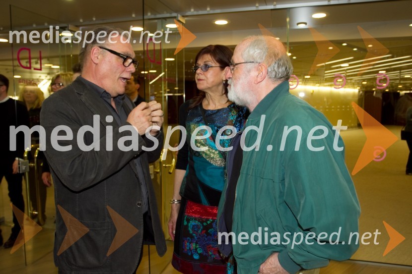  Boris Kobal, igralec;  Maja Boh, igralka;  Janez Hočevar - Rifle, igralecČista norišnica, premiera komedije