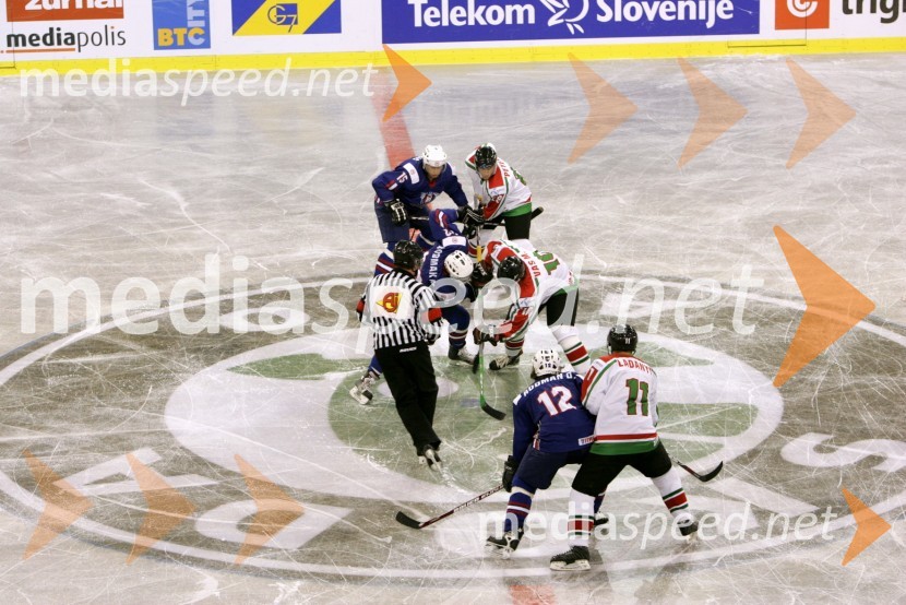 Hokejska tekma med Slovenijo in MadžarskoHokejska tekma med Slovenijo in Madžarsko