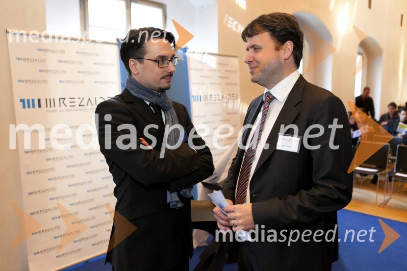  Tomaž  Jaklitsch, Mreža idej; mag. Tomaž Iskra, direktor družbe IUS SoftwareMreža idej: konferenca Marčeve ide