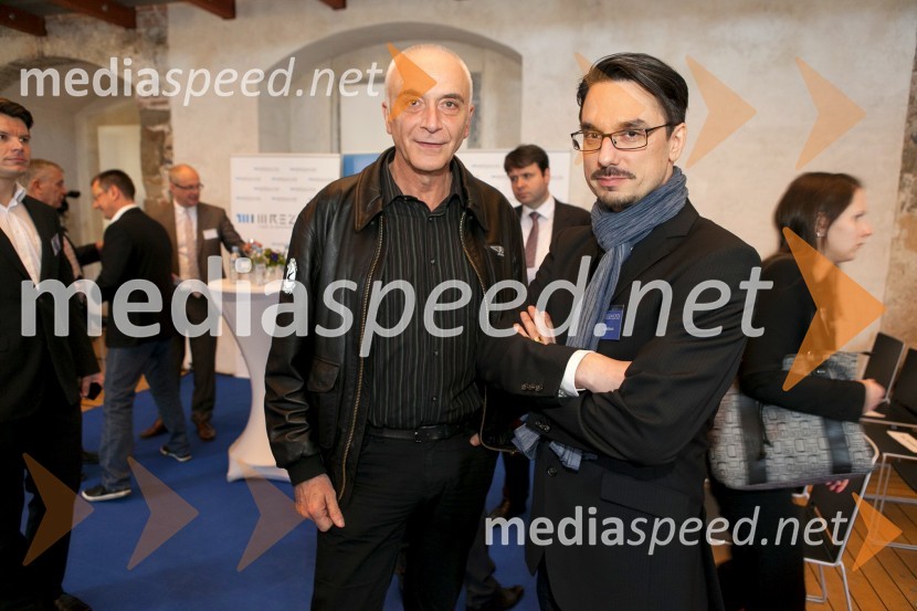  Ivo Boscarol, generalni direktor Pipistrel d.o.o.;  Tomaž  Jaklitsch, Mreža idejMreža idej: konferenca Marčeve ide