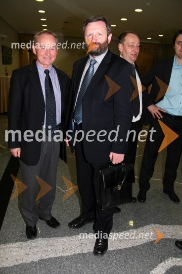 Alojz Križman, mestni svetnik in Ivan Žagar, minister brez resorjaSrečanje Vlade RS s politiki in gospodarstveniki Podravja