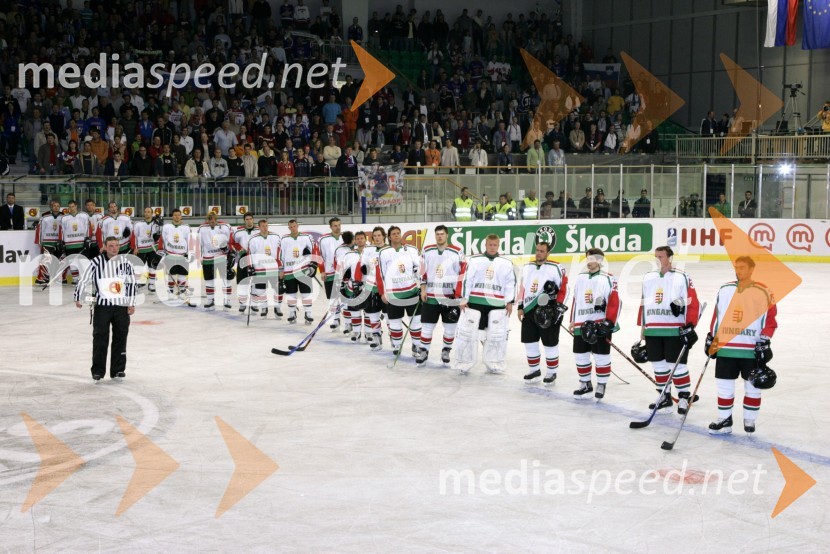 Madžarska hokejska reprezentancaHokejska tekma med Slovenijo in Madžarsko