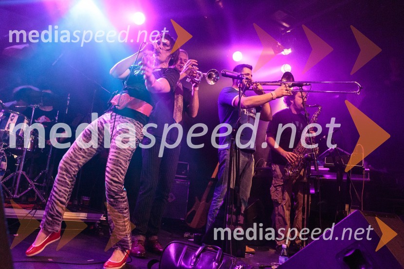  Jadranka Ivaniš – Yaya, pevka skupine Jinx;  Igor Pavlica, glasbenik, član skupine Jinx;  Miron Hauser, glasbenik, član skupine Jinx;  Ivan Kovačić, glasbenik, član skupine Jinx20 let skupine Jinx, koncert v Cvetličarni