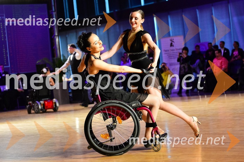  Nina  Wabra Jakič, plesalka;  Ana RazboršekLjubljana open 2014, sobota