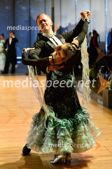  Robert Preininger, plesalec;  Simona Preininger, plesalkaLjubljana open 2014, sobota
