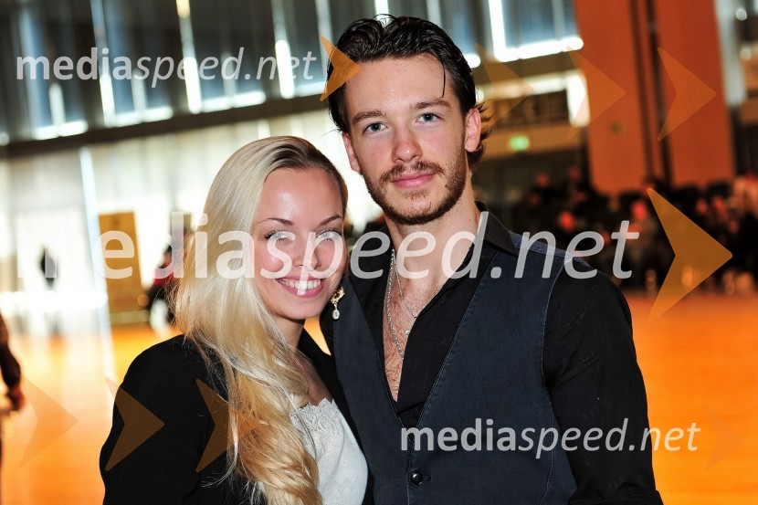  Sasha  Averkieva, plesalka;  Klemen Prašnikar, plesalecLjubljana open 2014, sobota