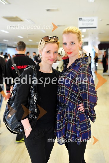 Jagoda Batagelj, plesalka;  Maja Geršak, plesalkaLjubljana open 2014, sobota