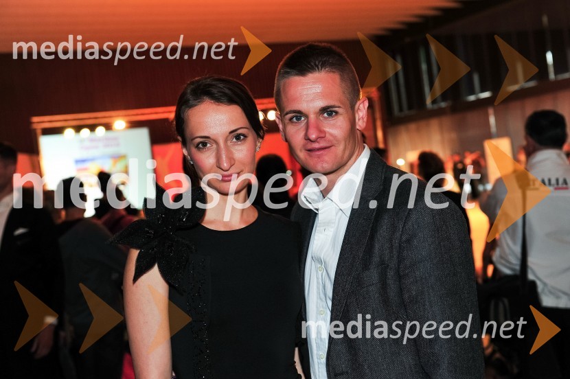  Irena Rugelj Krajcer, modna oblikovalka;  Matej Krajcer, nekdanji plesalecLjubljana open 2014, sobota