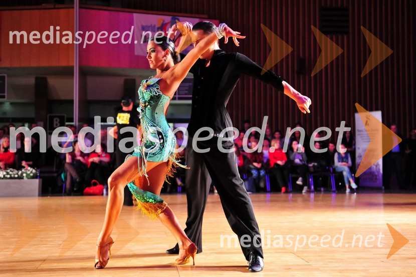  Vera Bondareva, plesalka;  Roman Gerbey, plesalecLjubljana open 2014, sobota