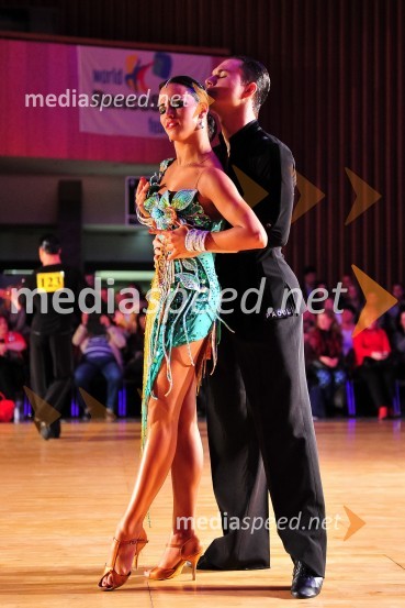  Vera Bondareva, plesalka;  Roman Gerbey, plesalecLjubljana open 2014, sobota