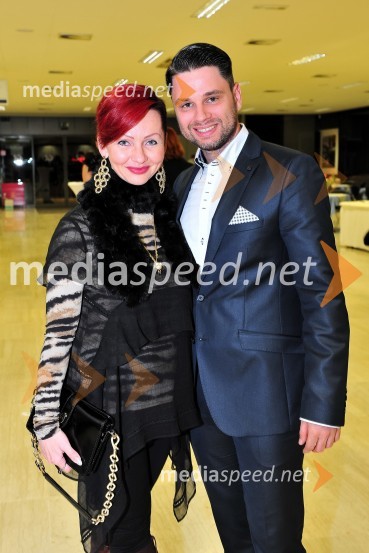  Tatjana Lahvinovich Galčun, plesalka;  Zoran Plohl, plesalecLjubljana open 2014, sobota