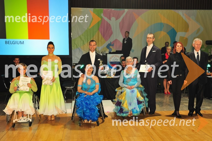  ... ;  ... ;  Barbara  Šamperl, plesalka;  Klemen  Pirman, plesalec;  ... ;  ... ;  Katarina Venturini, nekdanja plesalka; mag. Drago  Šulek, predsednik Plesne zveze SlovenijeLjubljana open 2014, sobota