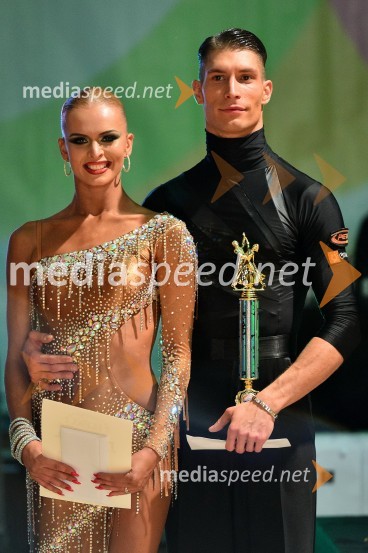  Nadiya  Bychkova, plesalka;  Miha Vodičar, plesalecLjubljana open 2014, sobota