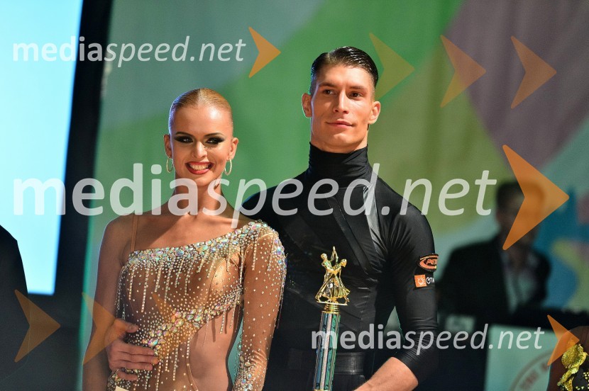  Nadiya  Bychkova, plesalka;  Miha Vodičar, plesalecLjubljana open 2014, sobota