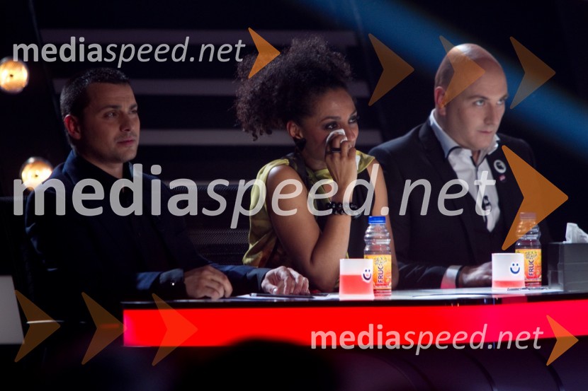  Uroš Perić, glasbenik;  Irena Yebuah Tiran, operna pevka;  Boštjan Gombač, glasbenikZnan obraz ima svoj glas