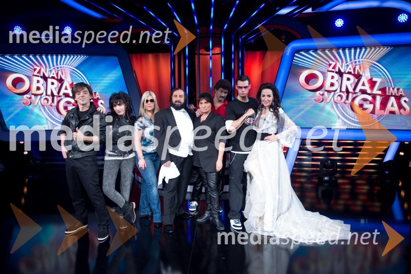  Tomaž Klepač, pevec;  Daša Gradišek, pevka;  Ana Maria Mitić, stand up komičarka;  Tomaž  Ahačič, pevec;  Natalija Kolšek, pevka;  Vlado  Pilja, glasbenik;  Matjaž Kumelj, maneken;  Eva  Hren, pevkaZnan obraz ima svoj glas