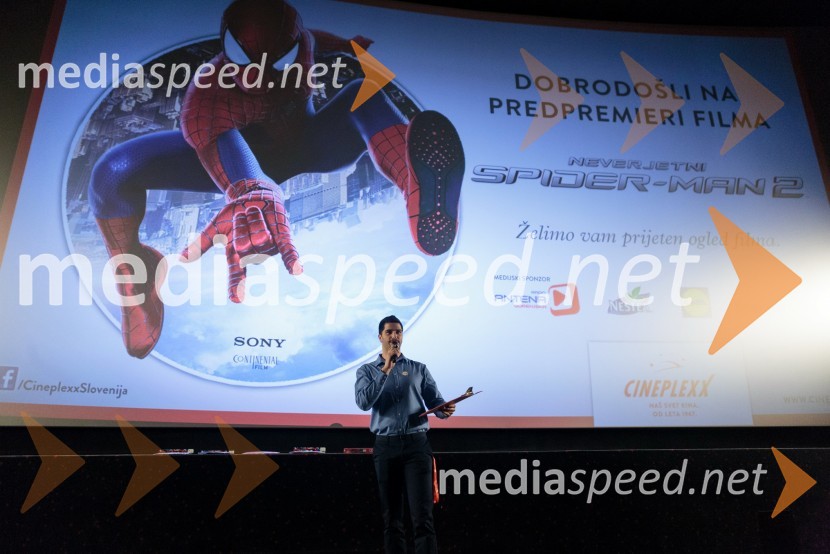  Uroš Bitenc, moderator, radio AntenaNeverjetni Spider-Man na Cineplexx predpremieri