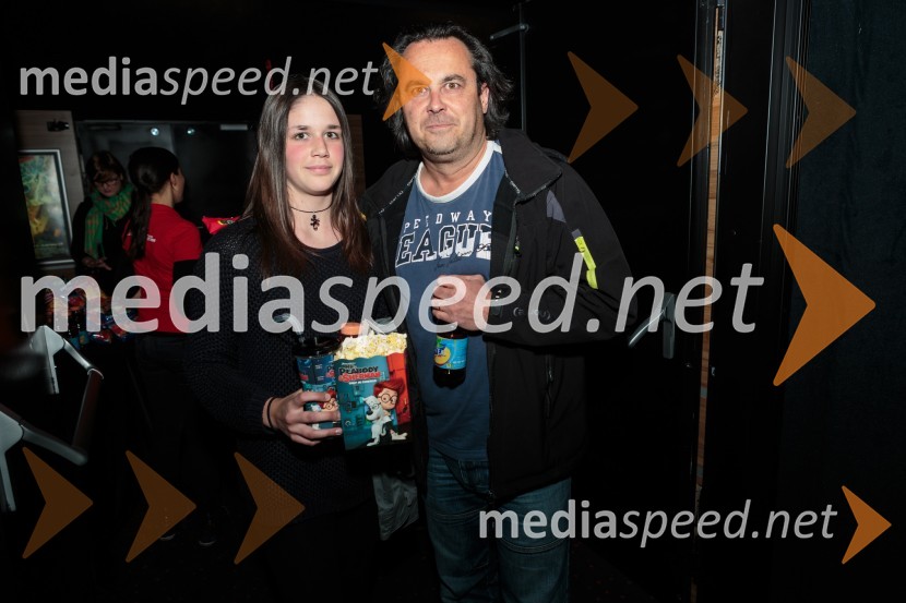  Lina Kuntner;  Jernej Kuntner, igralecNeverjetni Spider-Man na Cineplexx predpremieri