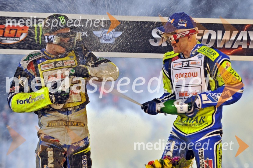  Darcy  Ward, speedwayist (Avstralija);  Krzysztof  Kasprzak, speedwayist (Poljska)Žagar mukoma do šestih točk, prvenec Kasprzaka