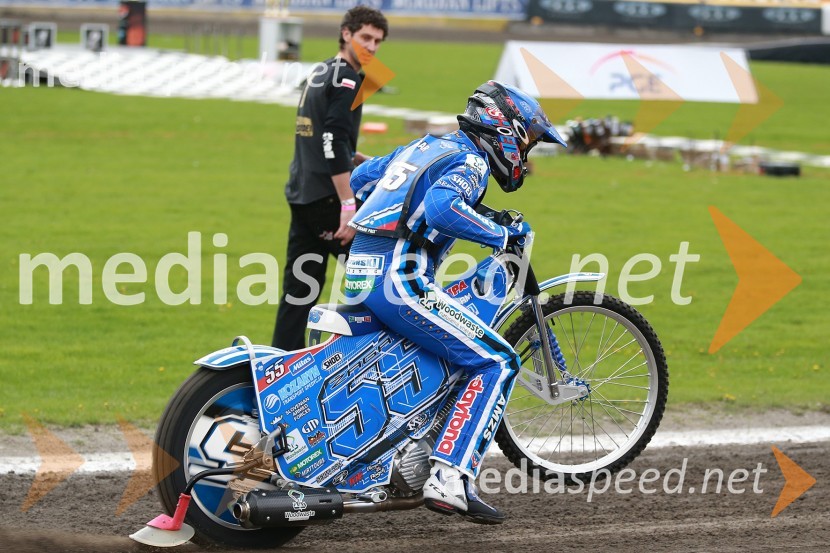  Matej Žagar, speedwayist (Slovenija)Žagar mukoma do šestih točk, prvenec Kasprzaka