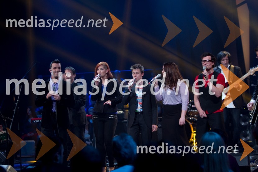  Rok Ferengja, Rok'n band;  Kristina Strašek, A-Kamela;  Samo Vovk, A-Kamela;  Barbara  Grabar, A-Kamela;  Matej Virtič, A-KamelaŠTOS - 35 let, obletnica oddaje z Draganom Buličem