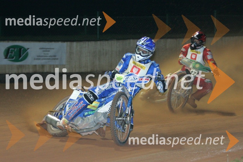 Matej Žagar, AMTK Ljubljana in Matej Ferjan, Madžarska - SlovenijaSPEEDWAY, 8. Zlata čelada