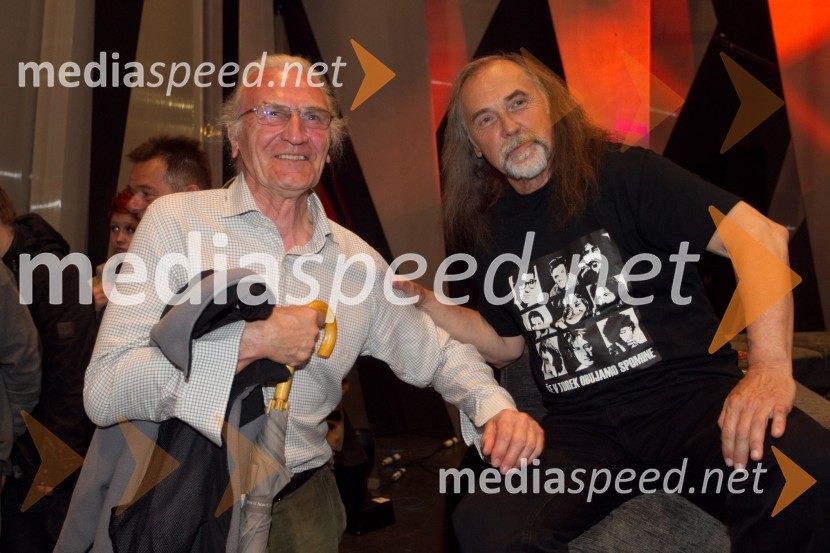  Djuro Penzeš, Bele vrane;  Dragan  Bulič, glasbeni urednikŠTOS - 35 let, obletnica oddaje z Draganom Buličem