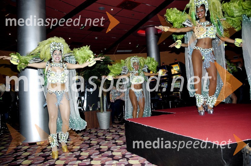 PlesalkeOtvoritev Casino Rio v areni Vodafone