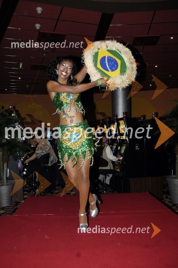 Plesalka
Otvoritev Casino Rio v areni Vodafone