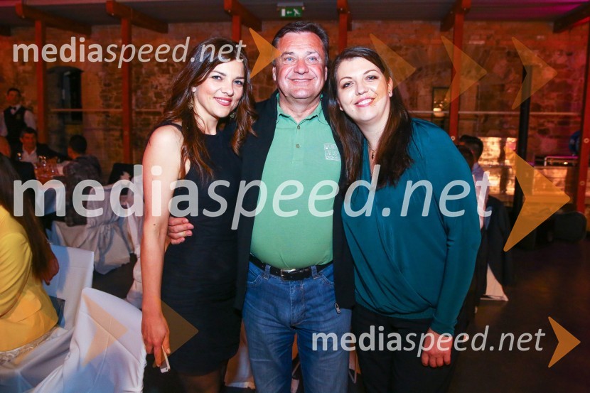  Urša Malovrh, hotel Park Ljubljana;  Zoran Janković, župan MOL, predsednik PS;  Marijana Damnjanović, hotel Park LjubljanaPink week 2014, spremljanje izbora pesmi za evrovizijo