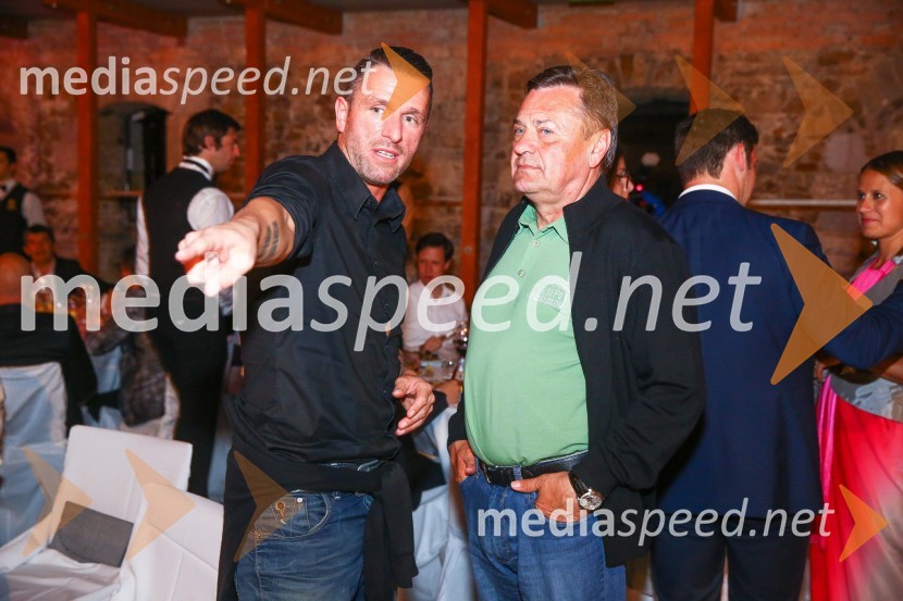  Sebastjan Cimirotič Cime, nogometaš;  Zoran Janković, župan MOL, predsednik PSPink week 2014, spremljanje izbora pesmi za evrovizijo