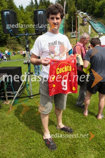  Peter Slatnar, smuči in vezi SlatnarStari orli, tradicionalno srečanje skakalcev
