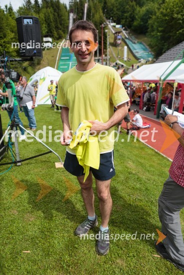 dr. Franci Petek, nekdanji smučarski skakalecStari orli, tradicionalno srečanje skakalcev