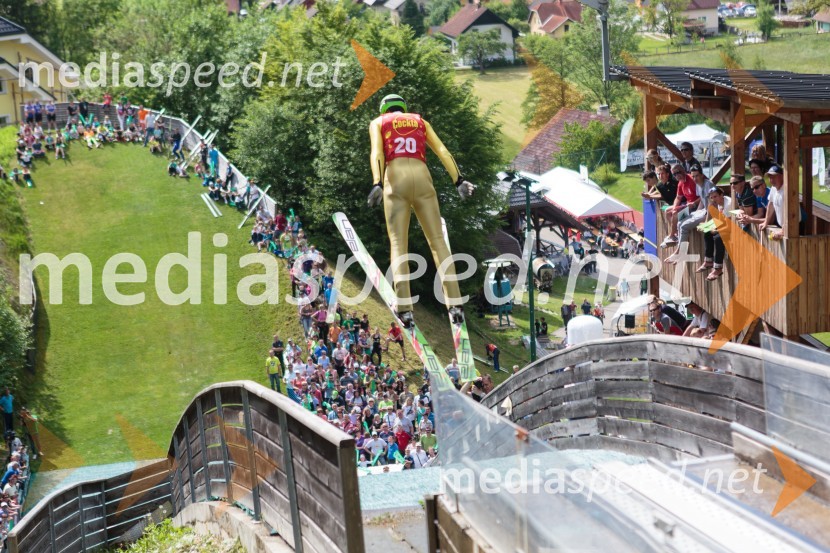  Mitja Mežnar, nekdanji smučarski skakalecStari orli, tradicionalno srečanje skakalcev