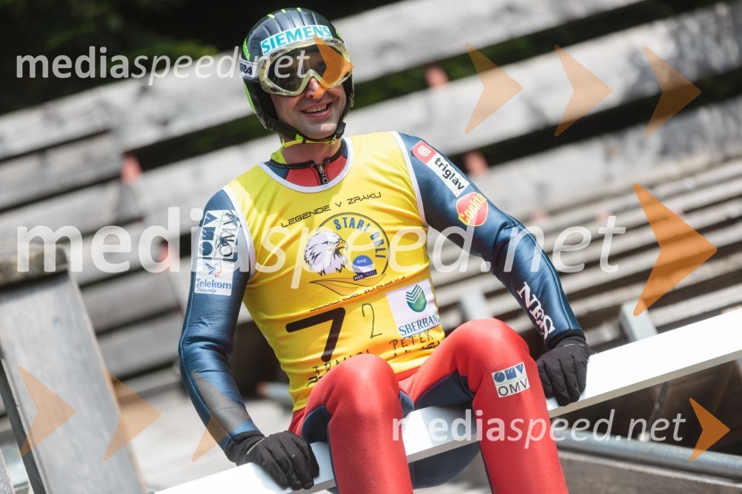 dr. Franci Petek, nekdanji smučarski skakalecStari orli, tradicionalno srečanje skakalcev